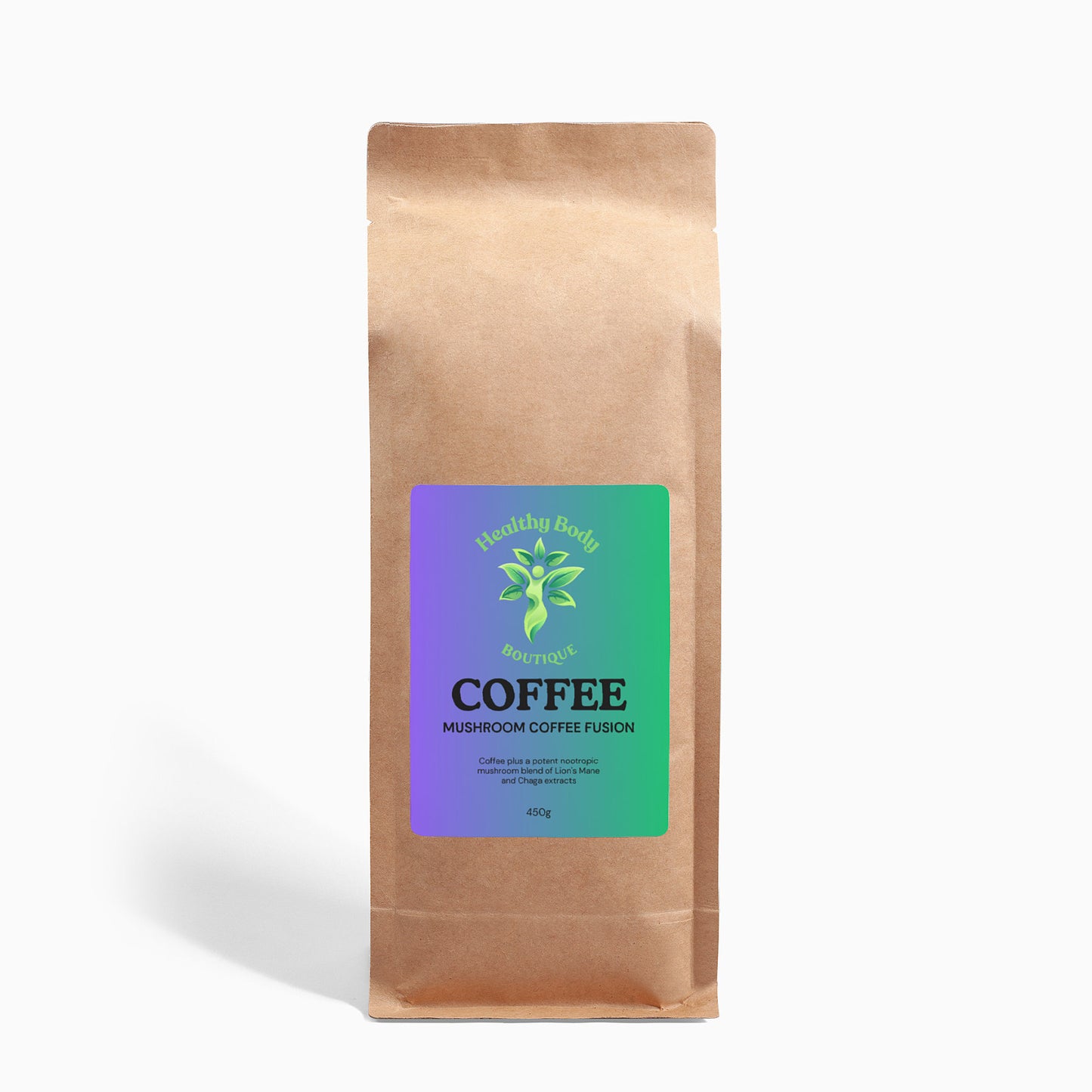 Mushroom Coffee Fusion - Lion’s Mane & Chaga 16oz
